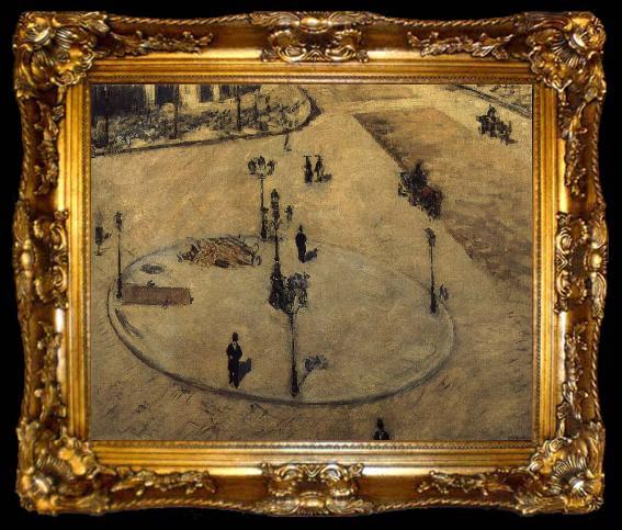 framed  Gustave Caillebotte Impression, ta009-2